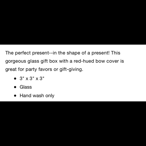 NWT❣️Godinger Bow Present Box - Picture 2 of 2